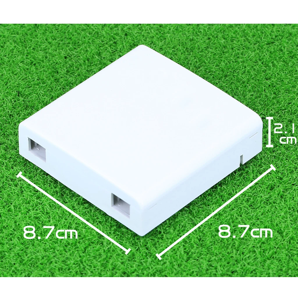 2x SC Fiber Optic Panel Terminal Junction Desktop Box 86 Information Panels 