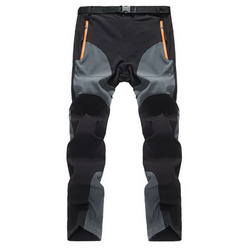LoClimb verano Ultra-Delgado acampar al aire libre senderismo pantalones hombres senderismo Deporte Pantalones de deporte para hombre de montaña escalada de secado rápido pantalones AM109