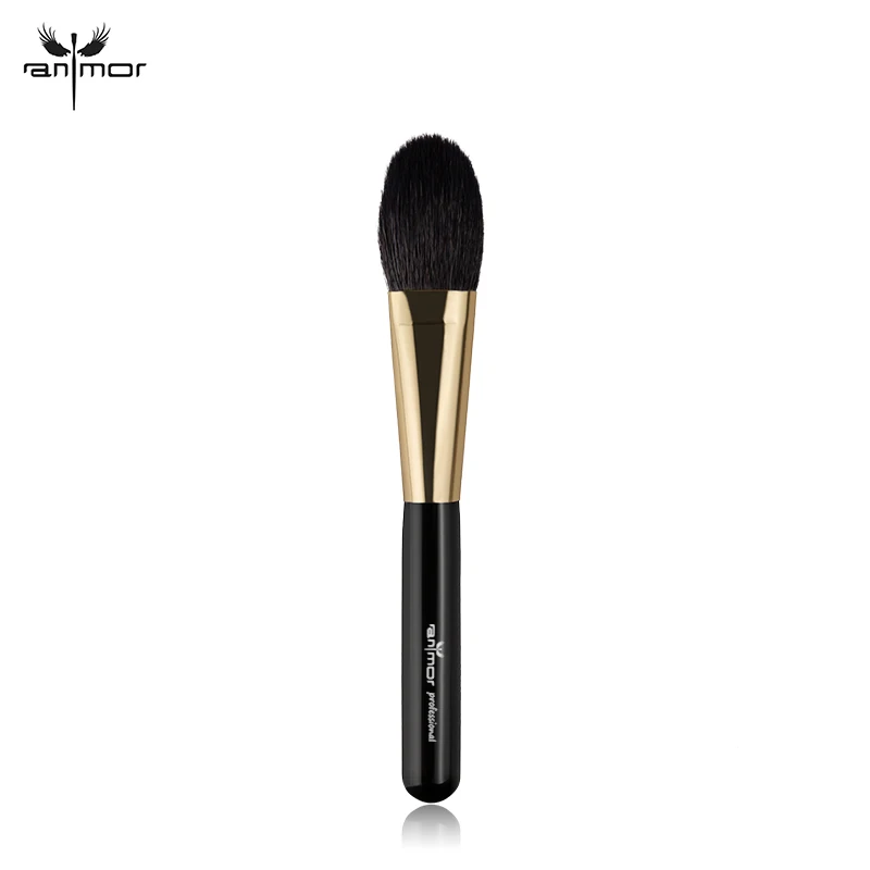 

2019 Anmor 1Pcs Blush Makeup Brushes Goat Hair Concealer Bronzer Highlighter Make Up Brush Cosmetic Tool Pinceis De Maquiagem
