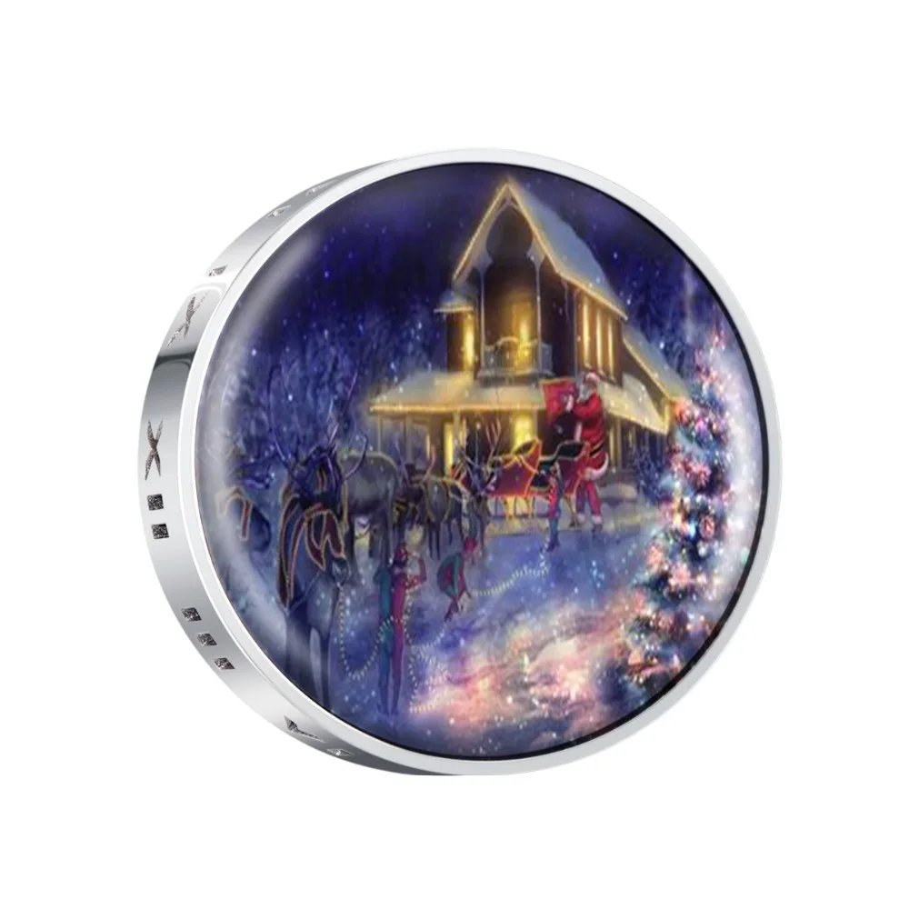 ZP-CDL017-1 Enamel Essential Oil Car Diffuser Locket
