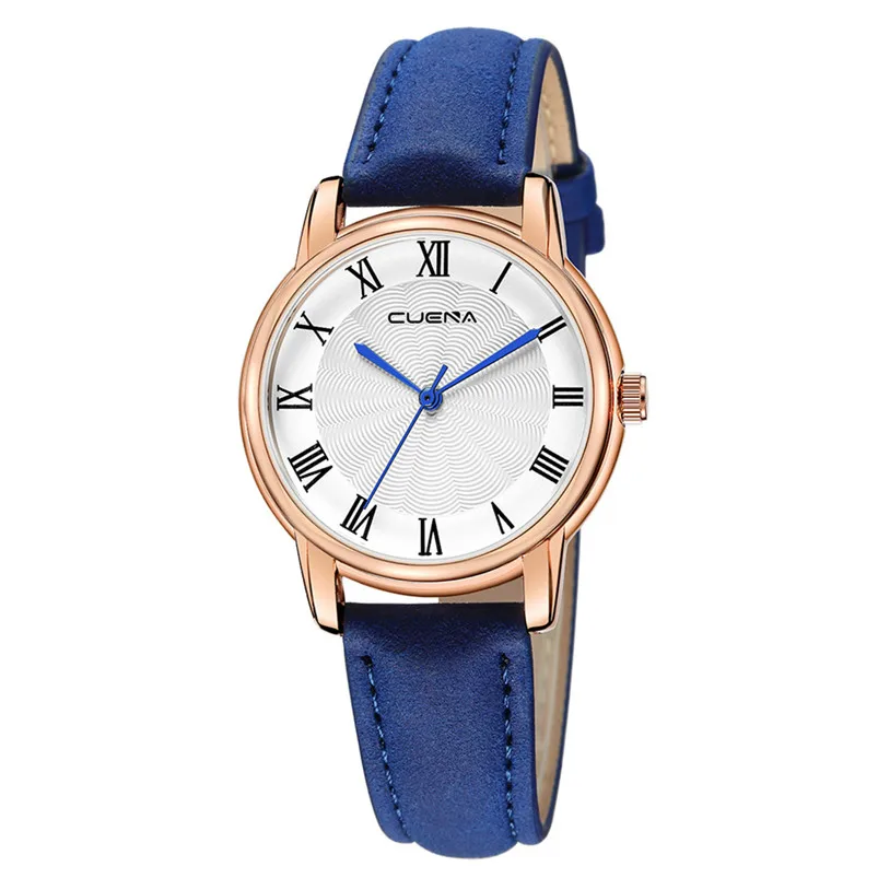Women's Dress Watches Casual Quartz Plastic Leather Band Newv Strap Watch Analog Wrist Watch Relogio femininos montre femme F21 (7)