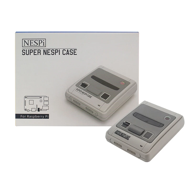 

Original Retroflag Super NESPI Case with Shutdown Functional Button for Raspberry Pi 3B+ / 3 / 2