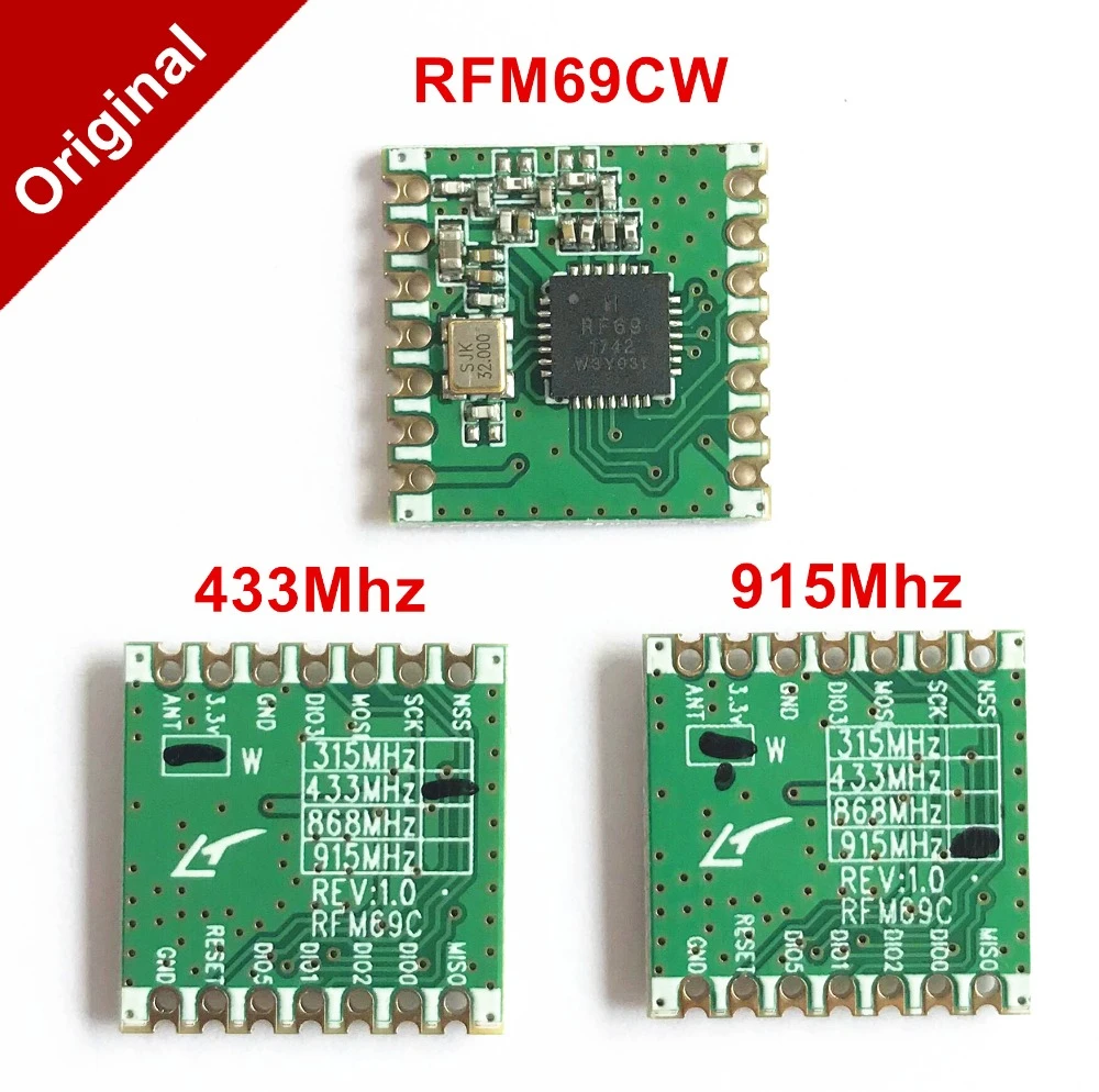 RFM69W 433Mhz Module HopeRF RX/TX
