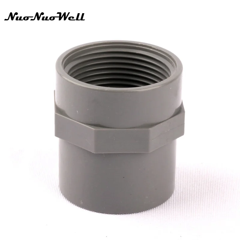 1pcs NuoNuoWell 1 1/4&quot-40mm Female Thread Connector Garden Micro Drip Irrigation Watering System Fittings Hose Parts | Дом и сад