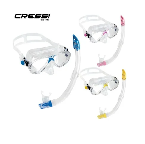 

CRESSI MAREA & GAMMA Mask and Snorkel Set