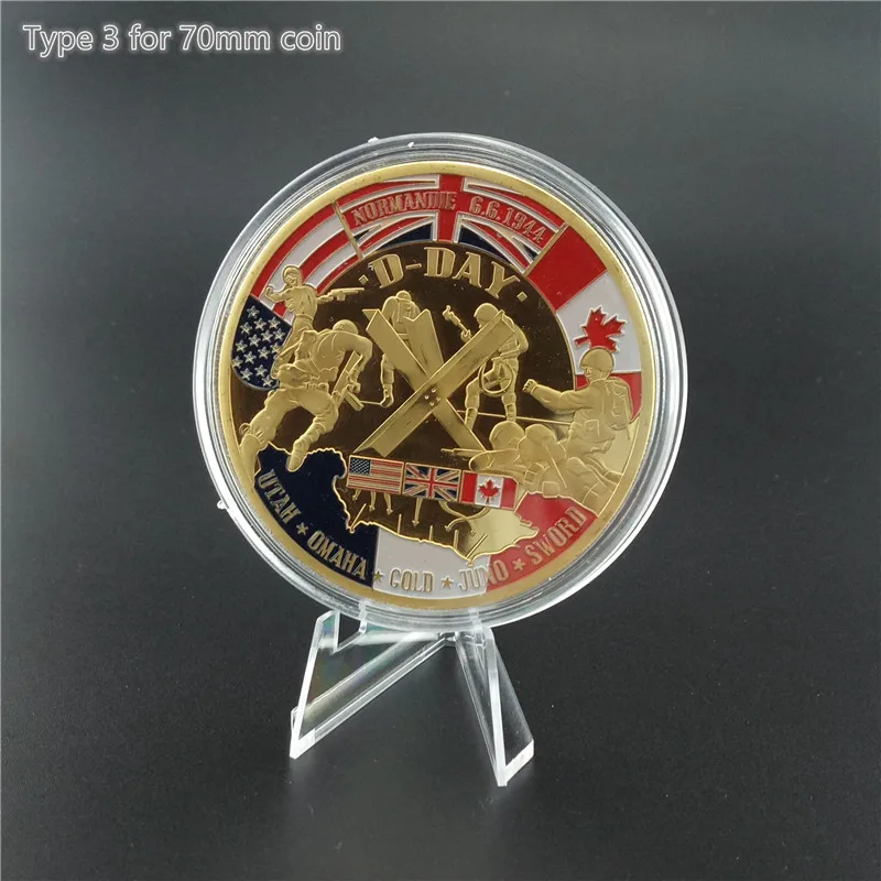 Type 3 for 70mm coin