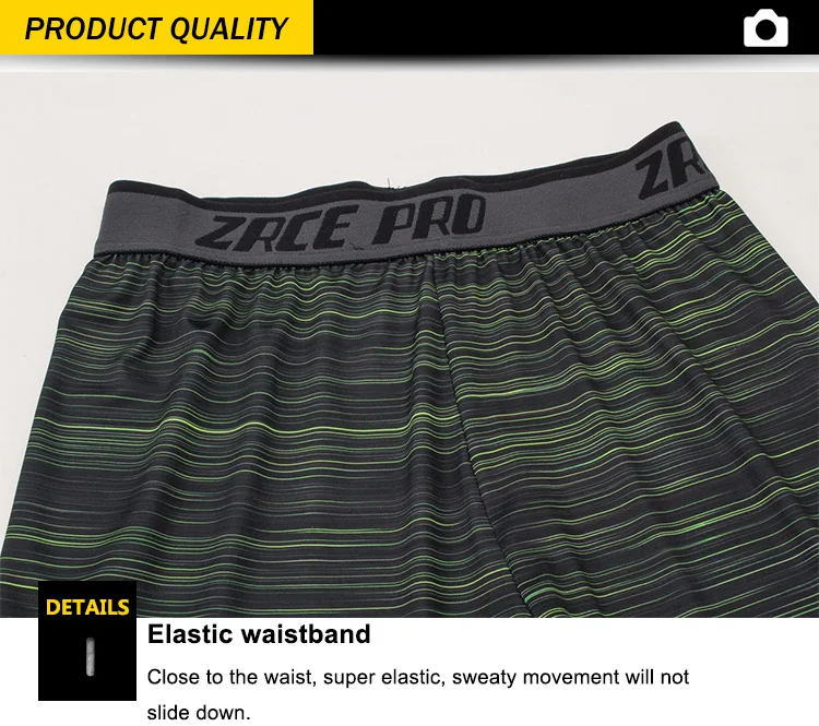 ZRCE брюки для бодибилдинга обтягивающие Модные Фитнес-Леггинсы мужские 3d принтер подходящие брюки размера плюс компрессионная эластичная талия