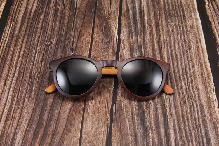 Ретро Скейтборд деревянные солнцезащитные очки es мужские Поляризованные оттенки бамбуковые солнцезащитные очки для женщин высокое качество ручной работы очки, которые плавают