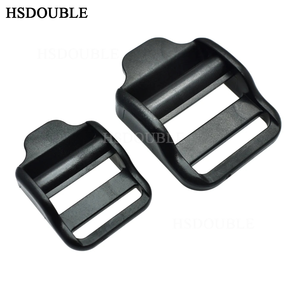 Plastic Ladder Lock Slider Buckle Adjustable for Backpack Straps