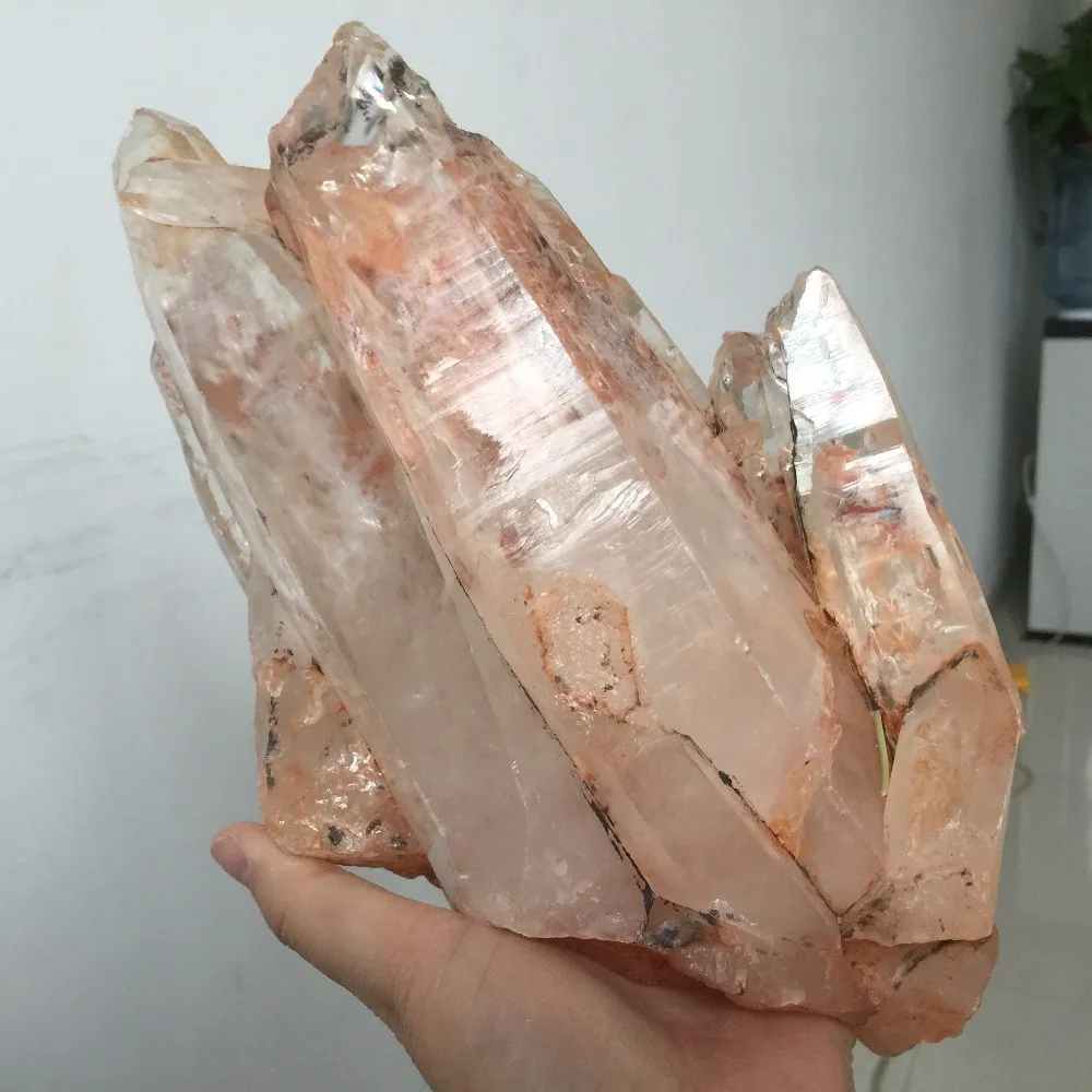 2019 new products 2.6kg Natural Clear Quartz Crystal Cluster Specimen