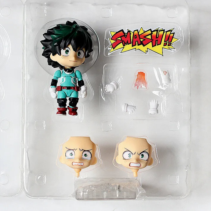 Huong аниме 10 см Nendoroid My Hero Academy Izuku Midoriya 686/Bakugou Katsuki 705 ПВХ фигурка Коллекционная модель игрушки