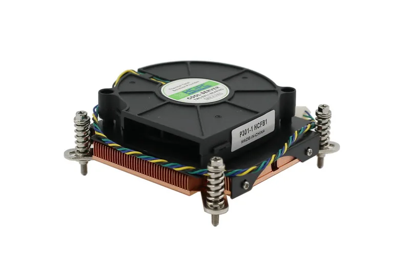 HCIPC P301 1 HCFB1 LGA1366 охлаждающий вентилятор и радиаторы кулер для ЦП медный сервера 1U