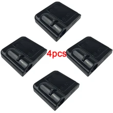 4 шт. Беспроводная светодиодная Автомобильная Дверь Добро пожаловать лазерный проектор логотип Призрак Тень светильник для автомобиля Стайлинг светодиодная автомобильная лампа на дверь автомобильные аксессуары черный