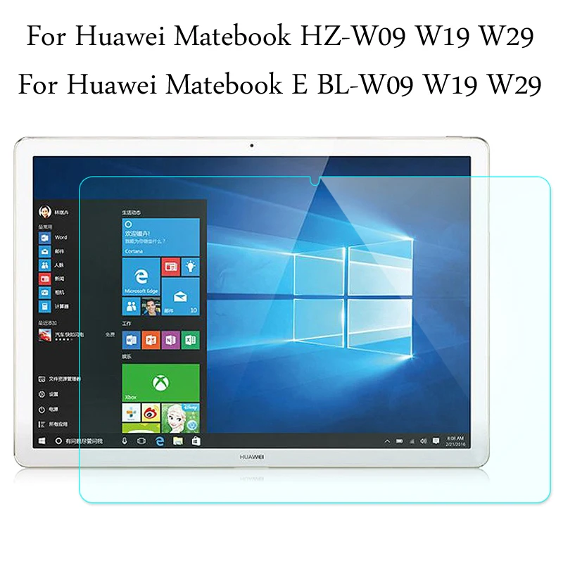 Tempered Glass membrane For Huawei Matebook E BL W09 HZ W09 W19 W29 12