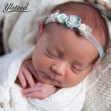 Аксессуары для новорожденных; реквизит для фотосессии; повязка на голову с цветами для маленьких девочек; аксессуары для фотографирования новорожденных; повязка для волос
