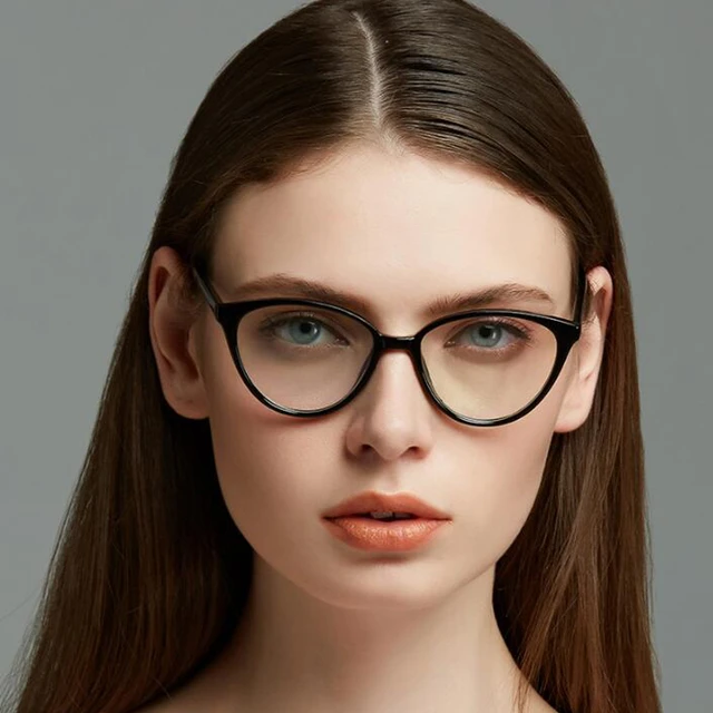 Dokly Elegant Type Round Frame Glasses Vintage Woman Glasses Frame Classic Eyeglasses  Frames Women's Glasses Eyewear - Eyeglasses Frames - AliExpress