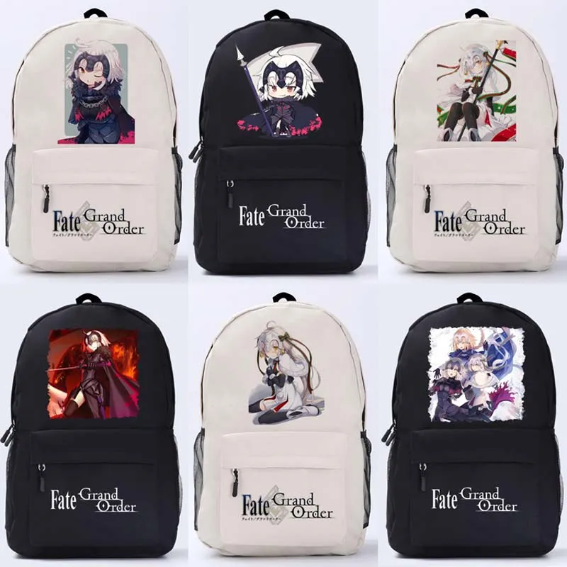 

2018 Fate Grand Order Backpack School Bags For Teenage Shoulder Bag For Boys Girls Luggage Bags