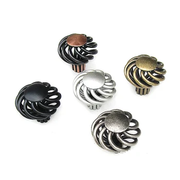 

UNILOCKS Birdcage Furniture Hardware Cabinet Drawer Dresser Kitchen Handles Knobs Pulls Door Knob Diameter:35mm
