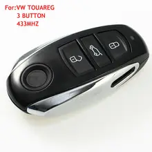 for VW Touareg 3 button Semi-Smart remote key control 433mhz