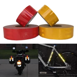 Bande réfléchissante autocollante, 5CM x 5M, avertissement de sécurité 