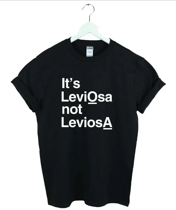 Футболка с надписью It LEVIOSA NOT импортные товары скорость продаж женская футболка в