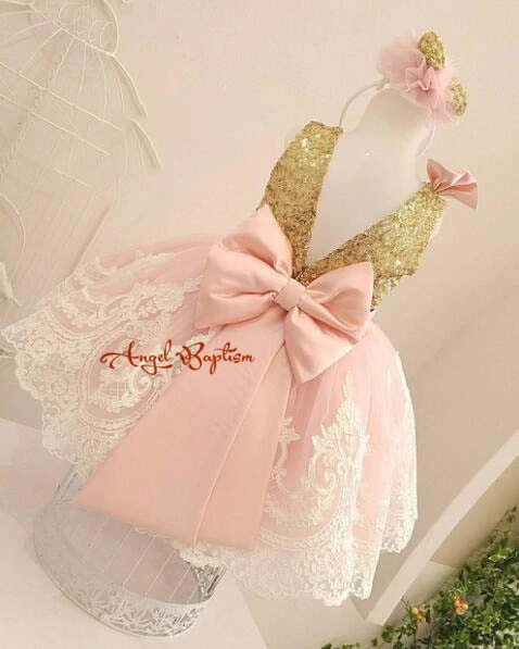 blush baby dress