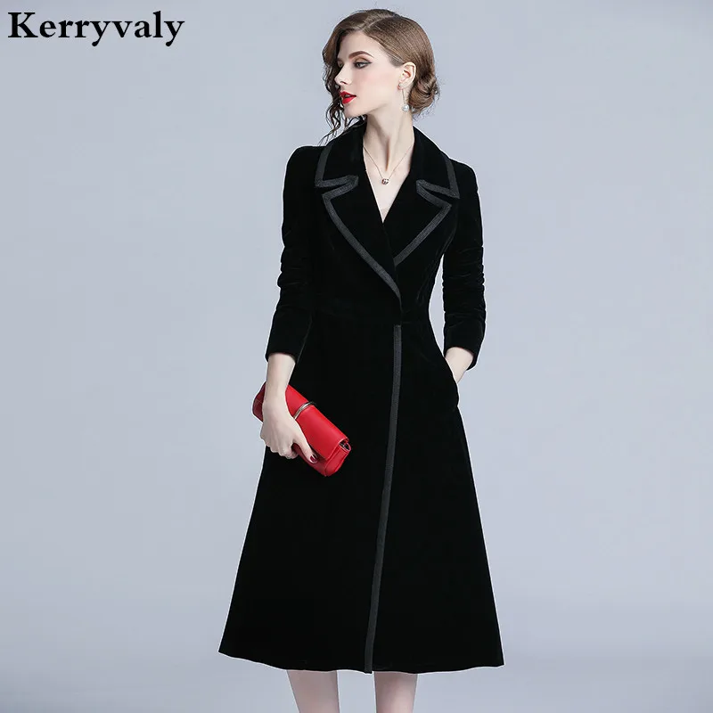 Velvet long sleeve coat Clearance