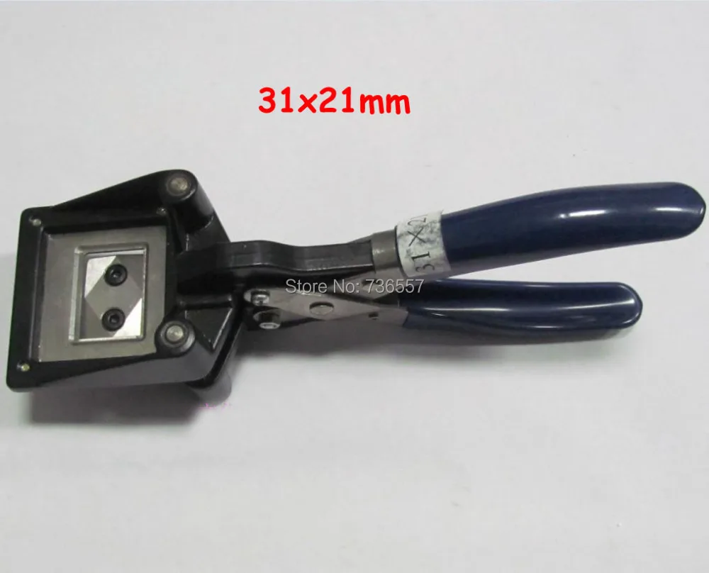 

NEW Hand Held Manual Round 1" 31x21mm (Actual Cutting 35mm) Paper Graphic Punch Die Cutter for Pro Button Maker
