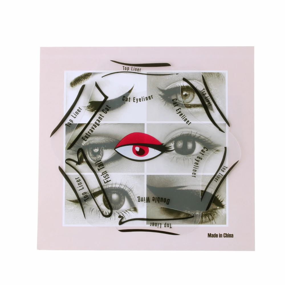 

e yebrow Stencil e yebrow enhancer Drawing Guide e yebrow template Molds Use with e yebrow Pencil Tools 1 Set 6 in 1