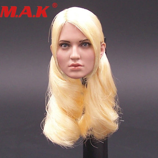 

1:6 scale female girl head carving PL2016-93 red Sonja 2.0 woman head sculpt for 12" woman girl young lady figure body accessory