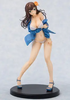 

DAIKI kougyou Kuro-fune Raisyu Girl! Cover Illustration Iraha Kurone 1/6 PVC Figure Toy Brinquedos Figurals Gift