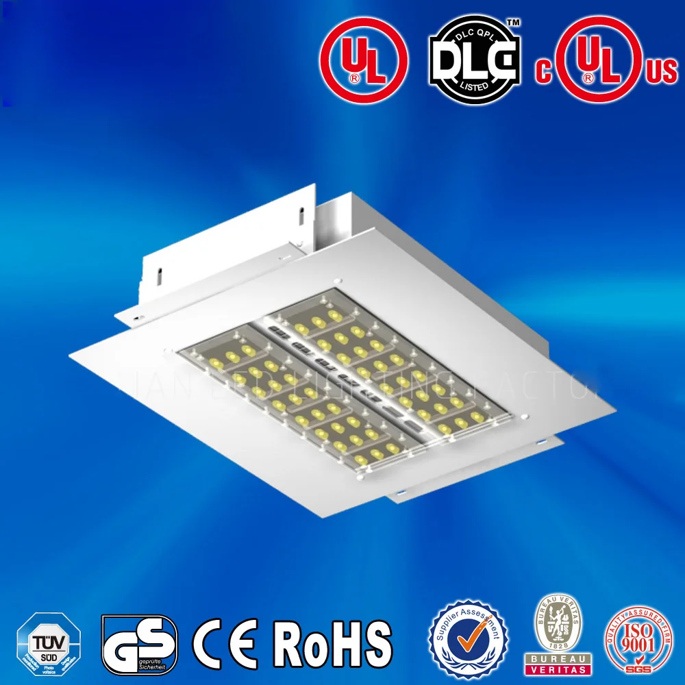 Competitive price and Super Bright 150w 200w 130Lm/w recessed surface ceiling mounting led canopy light gas station | Освещение