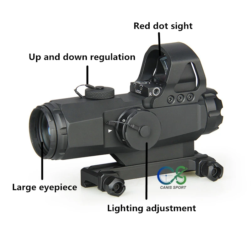 PPT HAMR прицел 4x24 мм прицел лупа прицел ночной охотничий прицелы снайперская винтовка прицел Воздушный пистолет оптический прицел gs1-0403
