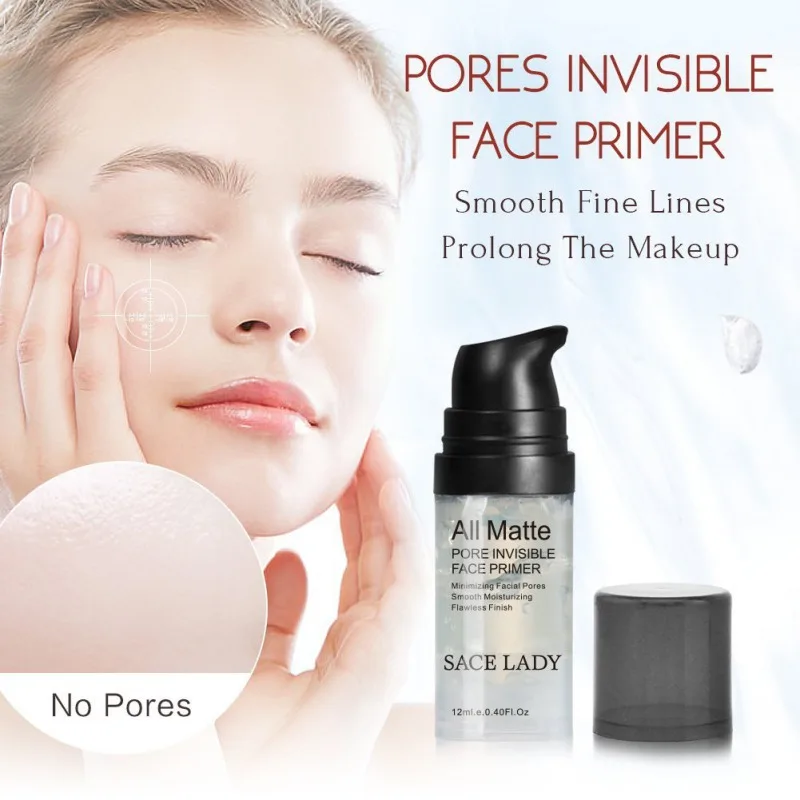 6/12ml Face Base Primer Makeup Liquid Matte Make Up Fine Lines Oil-control Facial Cream Brighten Foundation Primer Cosmetic 6/12ml Face Base Primer Makeup Liquid Matte Make Up Fine Lines Oil-control Facial Cream Brighten Foundation Primer Cosmetic