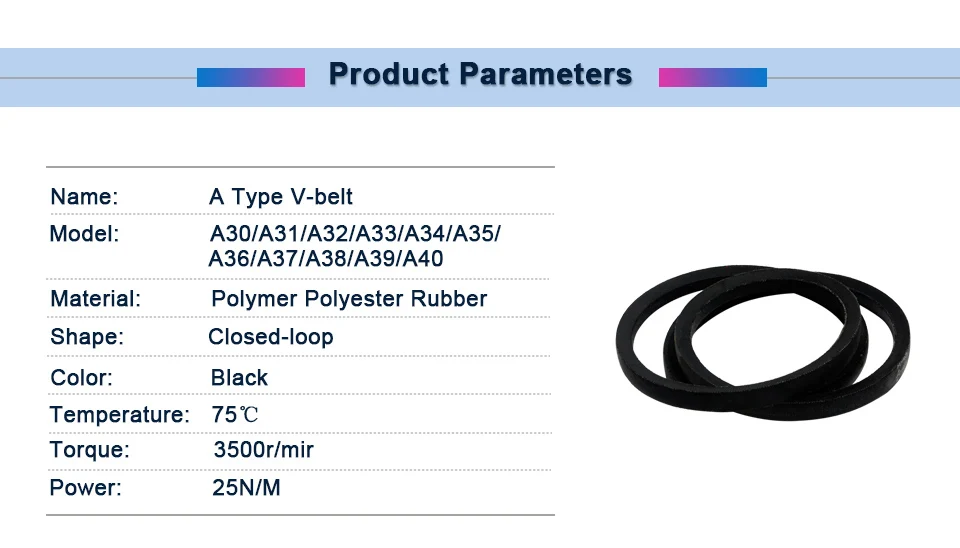 V-образным ремешком; туфли в Тип черные резиновые Драйв V ремень A30/31/32/33/34/35/36/37/38/39/40 машина приводной ремень Замена
