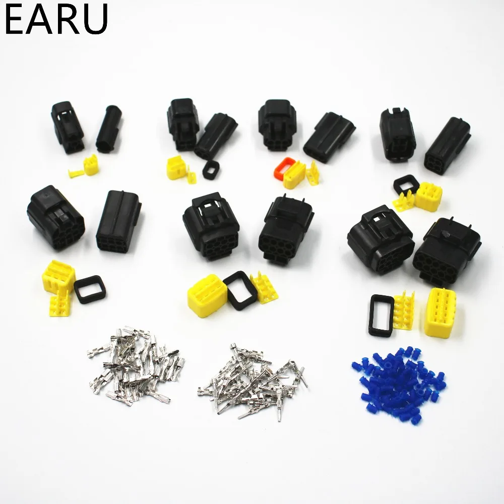 Denso 2 0 Серия 2/3/4/6/8/10 Pin Way 2P 3P 4P 6P 8P 10 P водонепроницаемый герметичный автомобильный