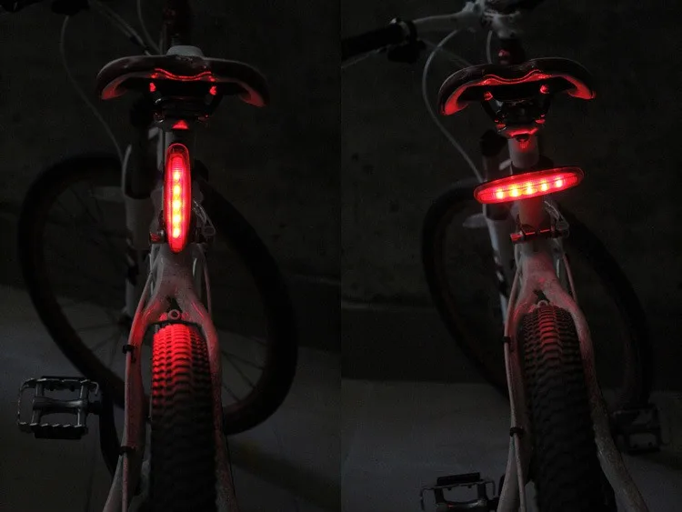 Sale New High Power 5 LED 3 Mode Cycling Bicycle Tail Light Bike Caution Safety Rear Tail Lamp Light SM013 2