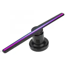 A3W 3D Fan Holographic Projector Advertising Machine 224LED Lamp Beads WiFi Version 16G 110-240V