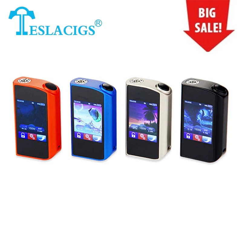 Clearance Original Tesla Touch TC Mod Software Upgradable Support Ti/Ni200/SS/TCR/VW Modes Electronic Cig Mod Touch Screen Mod Clearance Original Tesla Touch TC Mod Software Upgradable Support Ti/Ni200/SS/TCR/VW Modes Electronic Cig Mod Touch Screen Mod