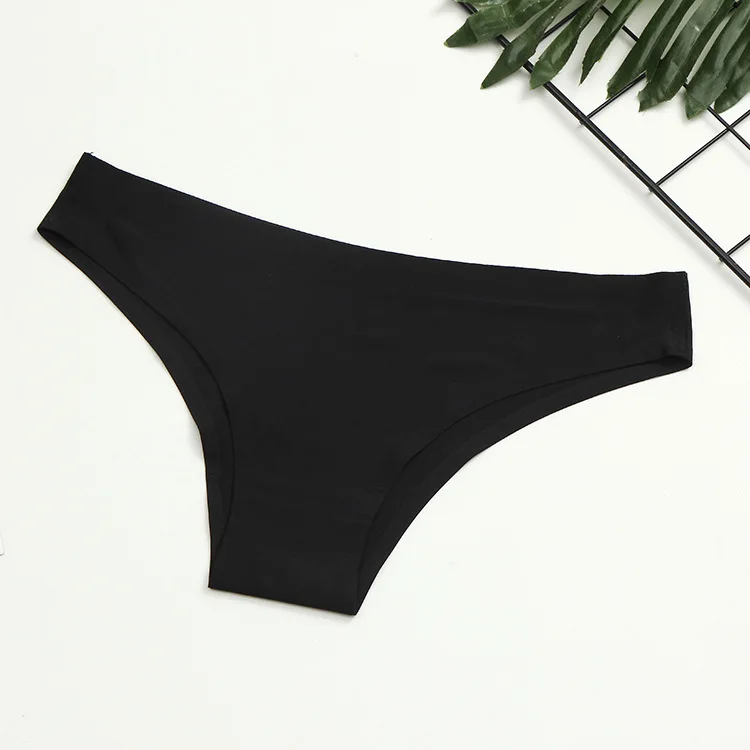 Ladies Nylon Thongs Fashion Female Low Waist Seamless Underpants