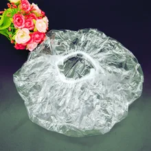 100 pcs Disposable Hat Hotel One Off Elastic Shower Bathing Cap Hair Salon Waterproof Hats Bathroom