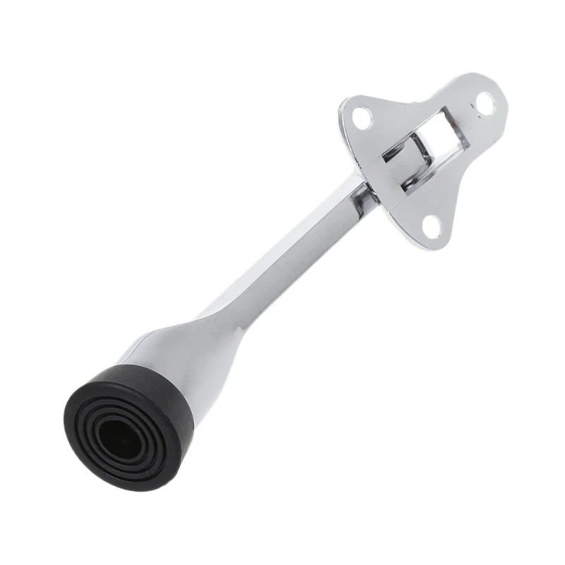 Kick Down Door Stopper Zinc Alloy Lever Holder Atlas Chrome Office Rubber Doors down style holder|Дверные ограничители| |