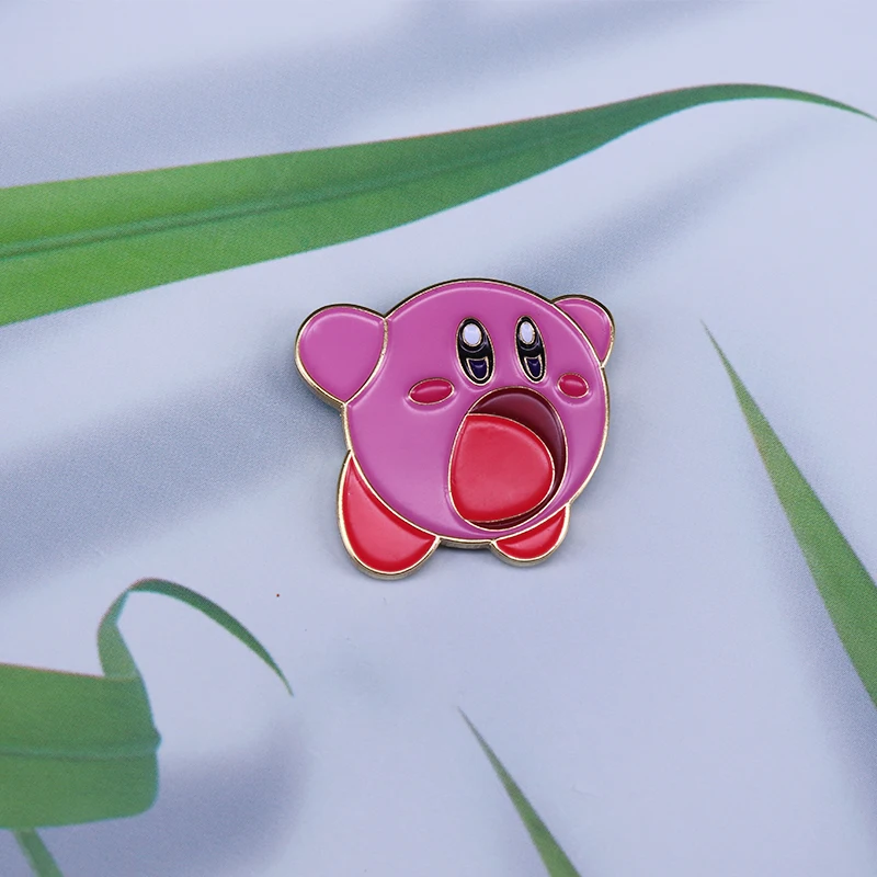 Kirby Кошмар в Dreamland pin Милая видео брошь с изображением героев игр забавная шапка сумка дополнение