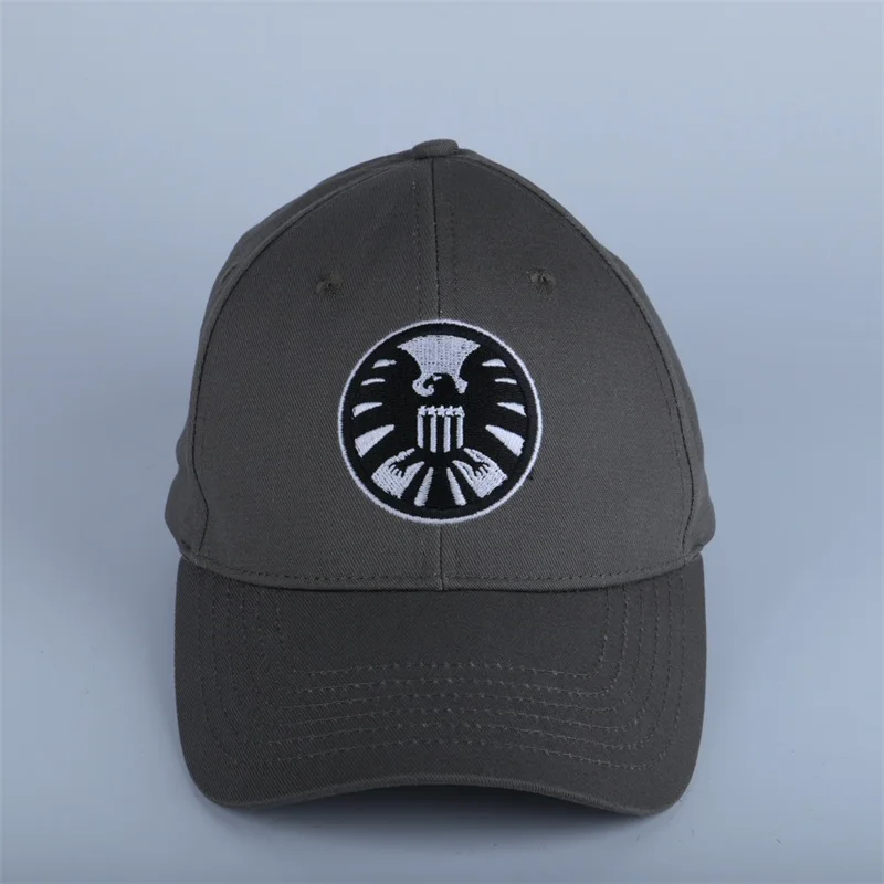 

2019 Captain Marvel Carol Danvers Caps Women Adjustable Hip Hop Hat Snapback Agents of S.H.I.E.L.D. Shield Baseball Cap Men