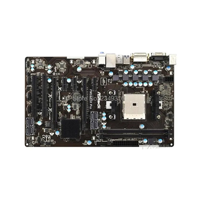 Для материнской платы ASRock FM2A85X Pro оригинальная б/у рабочего стола материнской платы A85X гнездо FM2 DDR3 SATA3 USB3.0