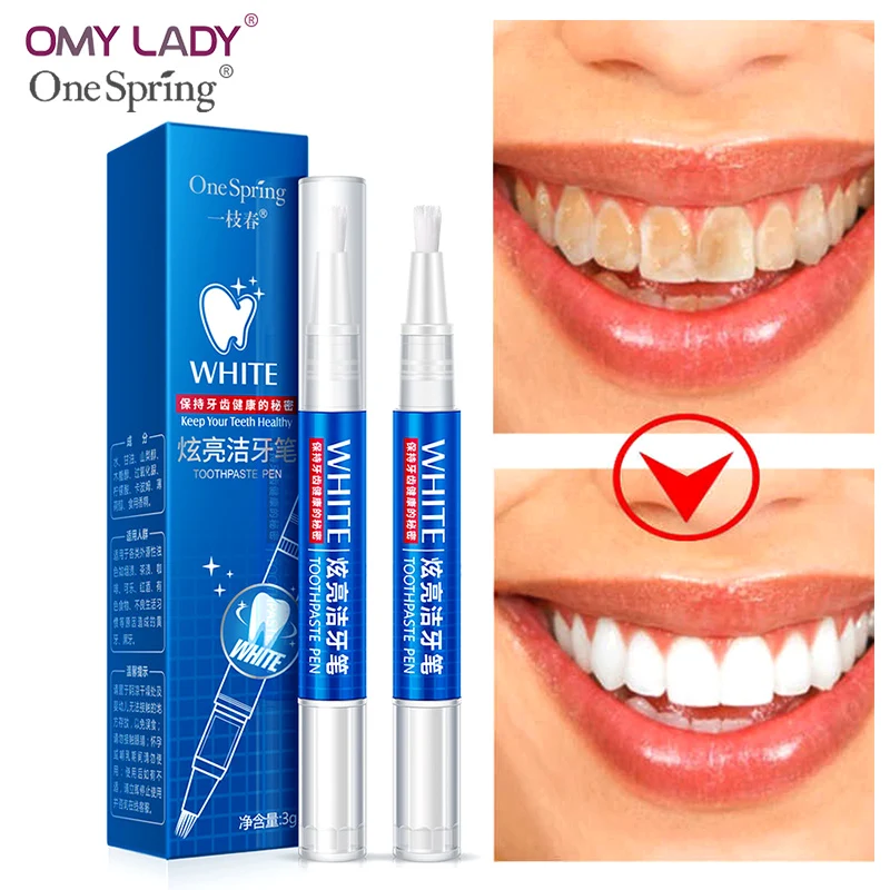 

OMY LADY One spring white toothpaste pen Dental Care Cleaning Hygiene Oral Care Oral mint essence Breath Remove teeth whitening