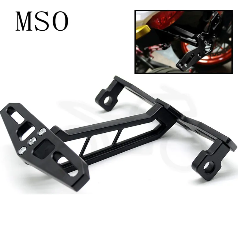 

Motorcycle License Plate Bracket Licence Plate Holder Frame Number Plate For Honda MSX125 MSX300