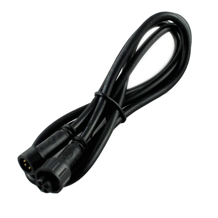 

4PIN 1meter IP67 Waterproof Extension Cable Connector wire LED Light Power Cord Applicable Multi Color LED Lights