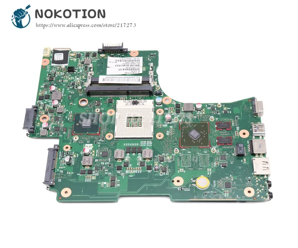 NOKOTION для Toshiba Satellite L650 L655 материнская плата для ноутбука HM55 DDR3 HD4500 gpu V000218030 V000218130 V000218140 1310A2332304