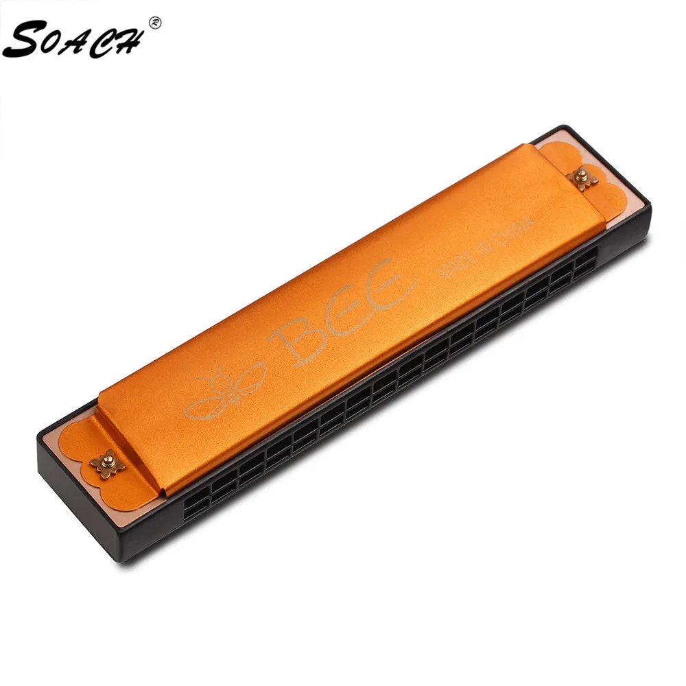 SOACH Hot Delicate simple tone quality 16 hole harmonica instrument